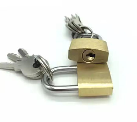 مفتاح مسطح تقليد قفل نحاس 40MM 70MM OEM