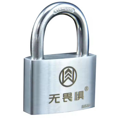 مضاد للصدأ 316SS Stainless Steel Padlock Keyed Waterproof For Outdoor مقفل من الفولاذ المقاوم للصدأ