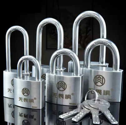 مضاد للصدأ 316SS Stainless Steel Padlock Keyed Waterproof For Outdoor مقفل من الفولاذ المقاوم للصدأ