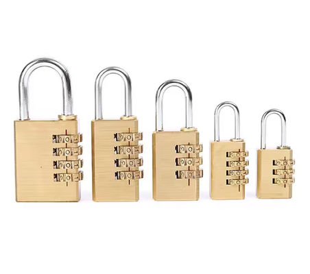 Brass Digital Aerolite Passcode Padlock Trunk Backpack 3 Digit ODM أجهزة التشغيل الرقمية