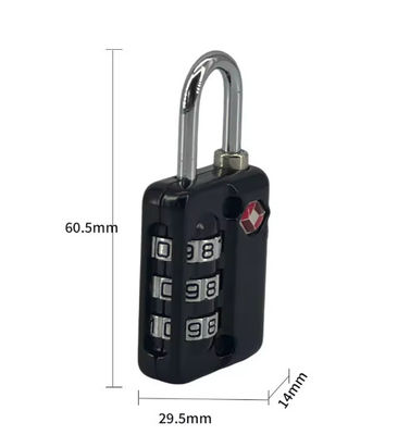 المطار الدولي Anvil TSA Approved Travel Locks حقائب السفر الأقفال