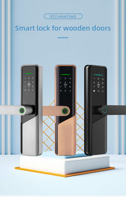 الكهربائية الرقمية الذكية Volibel الألومنيوم سبيكة RFID بطاقة كلمة مرور رمز قفل الباب دون بصمة الاصبع Tuya Ttlock التطبيق