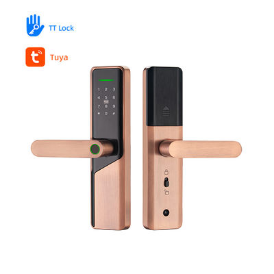 الكهربائية الرقمية الذكية Volibel الألومنيوم سبيكة RFID بطاقة كلمة مرور رمز قفل الباب دون بصمة الاصبع Tuya Ttlock التطبيق